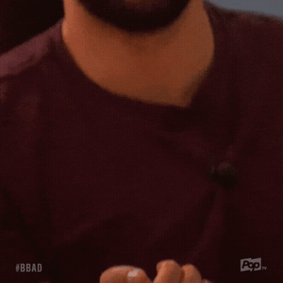 Man With Beard Saying Dork GIF