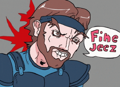 Man With Beard Saying Fine Jeez GIF