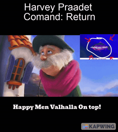 Man With Beard Saying Happy Men Valhalla GIF