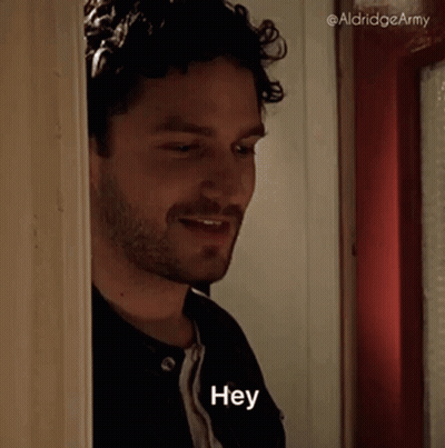 Man With Beard Saying Hey GIF