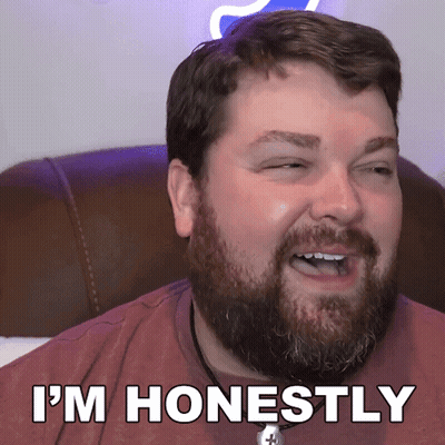 Man With Beard Saying Honestly GIF