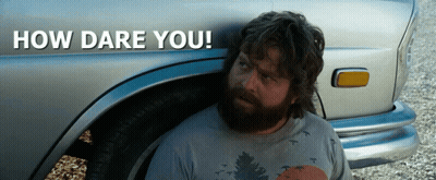 Man With Beard Saying How Dare You GIF