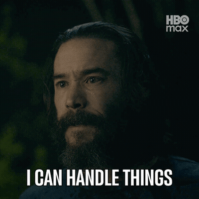 Man With Beard Saying I Can Handle Things GIF