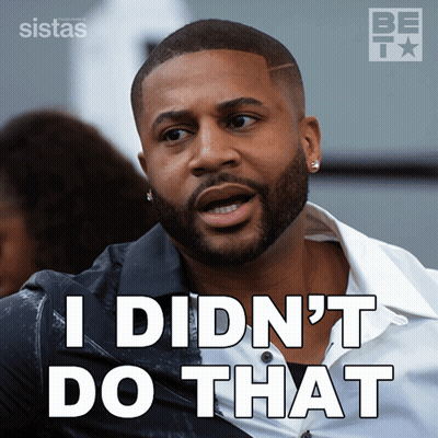 Man With Beard Saying I Didnt Do That GIF