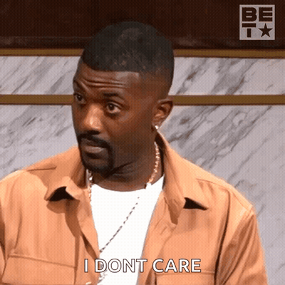 Man With Beard Saying I Don't Care GIF