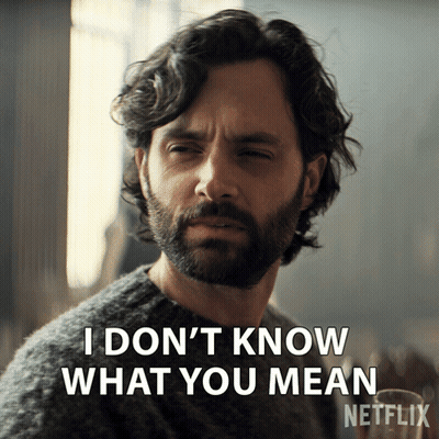 Man With Beard Saying I Don't Know GIF