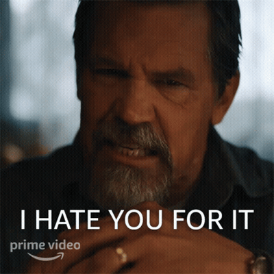 Man With Beard Saying I Hate You GIF