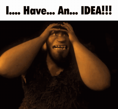 Man With Beard Saying I Have An Idea GIF