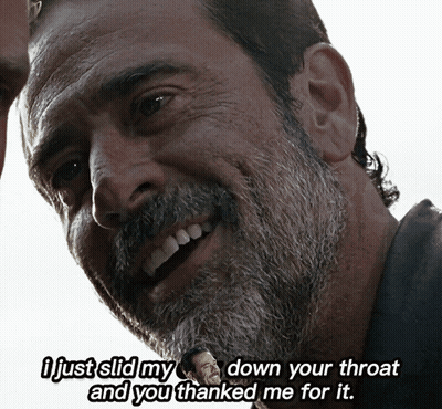 Man With Beard Saying I Just Slid My Down Your Throat GIF