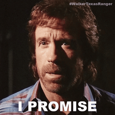 Man With Beard Saying I Promise GIF