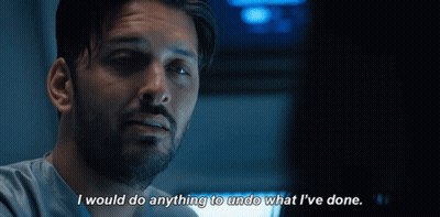 Man With Beard Saying I Would Do Anything To Undo What I've Done GIF