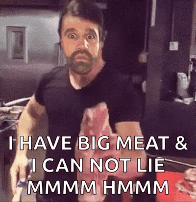 Man With Beard Saying If You're Great People Will Know It GIF