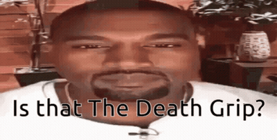 Man With Beard Saying Is That The Death Grip GIF