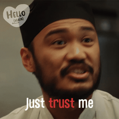 Man With Beard Saying Just Trust Me GIF