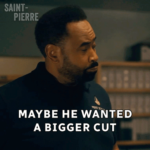 Man With Beard Saying Maybe He Wanted A Bigger Cut GIF