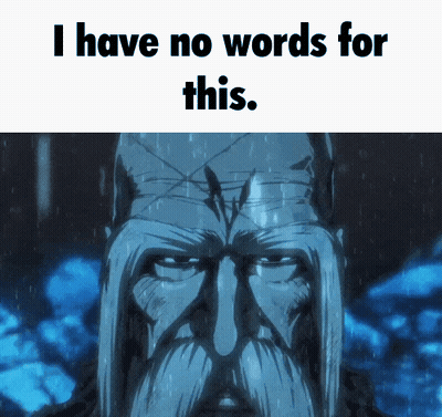 Man With Beard Saying No Words GIF