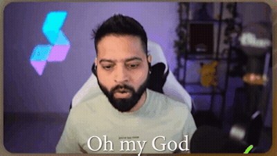 Man With Beard Saying Oh My God GIF