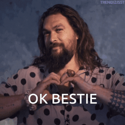 Man With Beard Saying Ok Bestie GIF