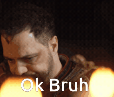 Man With Beard Saying Ok Bruh GIF