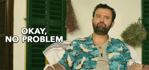 Man With Beard Saying Okay No Problem GIF