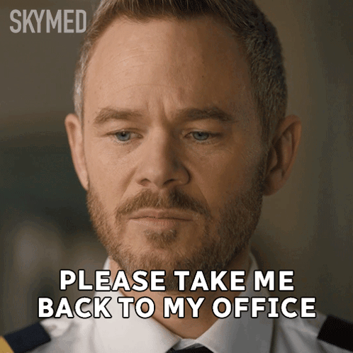 Man with Beard Saying Please Take Me Back