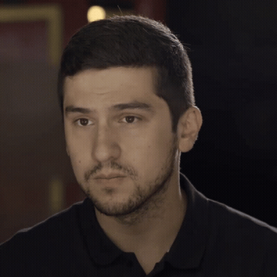 Man With Beard Saying Ta Bien GIF