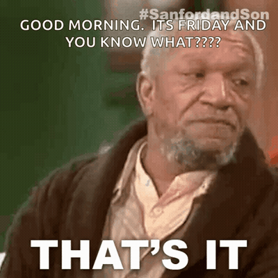 Man With Beard Saying That's It GIF