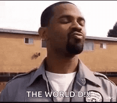 Man With Beard Saying The World GIF