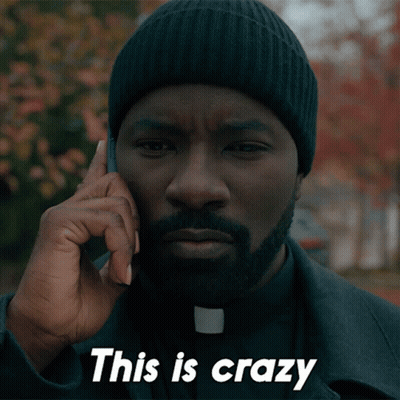 Man With Beard Saying This Is Crazy GIF