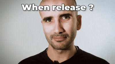 Man With Beard Saying When Release GIF