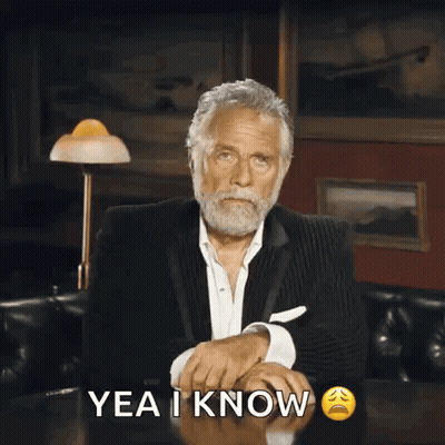 Man With Beard Saying Yea I Know GIF