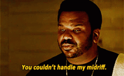 Man With Beard Saying You Couldn't Handle My Midriff GIF