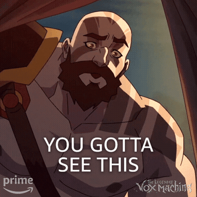 Man With Beard Saying You Gotta See This GIF