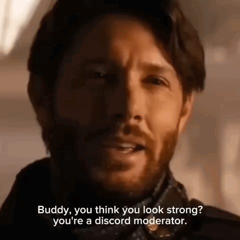 Man With Beard Saying You're Not Strong GIF