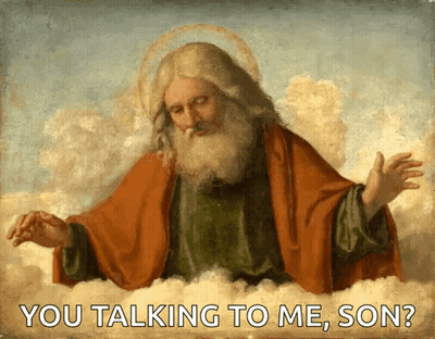 Man With Beard Saying You Talking To Me GIF