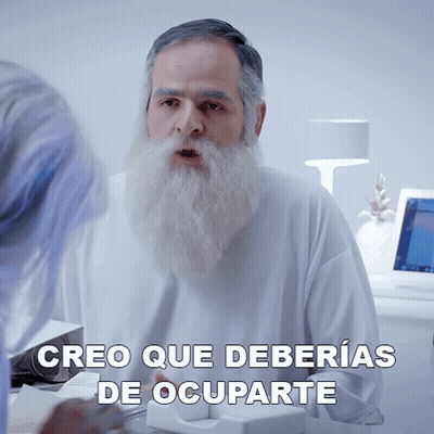 Man With Beard Says Creo Que Deberias De Ocuparte GIF