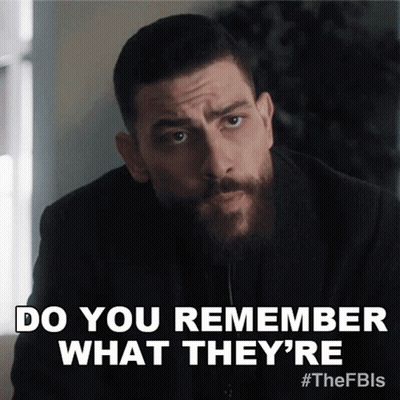 Man With Beard Says Do You Remember What They Re GIF