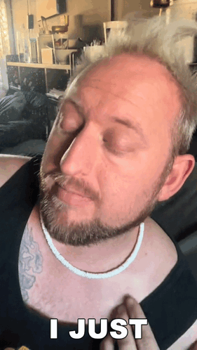 Man With Beard Says I Just GIF