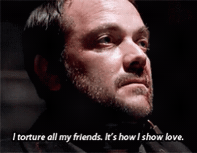 Man With Beard Says I Torture All My Friends GIF