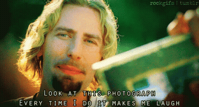 Man With Beard Says Look At This Photograph Makes Me Laugh GIF