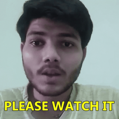 Man With Beard Says Please Watch It GIF