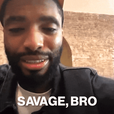 Man With Beard Says Savage Bro GIF