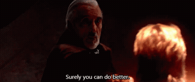 Man With Beard Says Surely You Can Do Better GIF