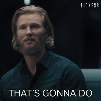 Man With Beard Says That's Gonna Do GIF