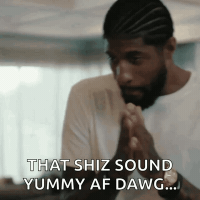 Man With Beard Says That Shiz Sound Yummy Af Dawg GIF