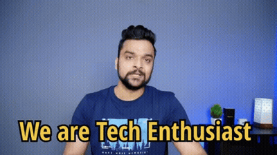 Man With Beard Says We Are Tech Enthusiast GIF