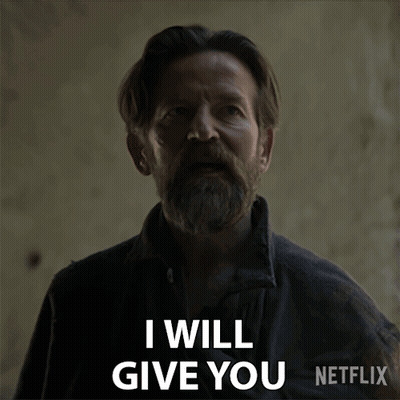 Man With Beard Says What You Lost Netflix Ad GIF