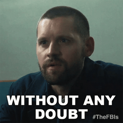 Man With Beard Says Without Any Doubt GIF