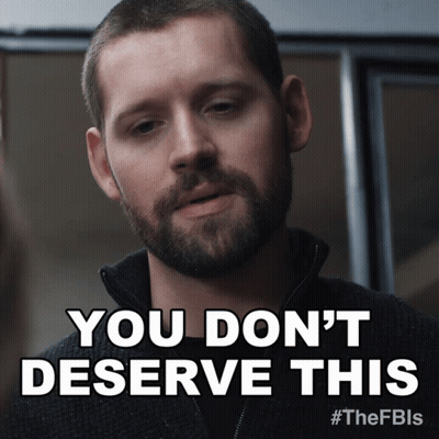 Man With Beard Says You Don't Deserve This GIF
