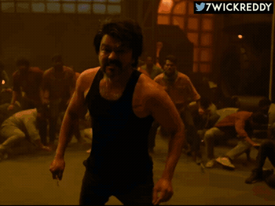 Man With Beard Screaming At 7Wickreddy Sign GIF